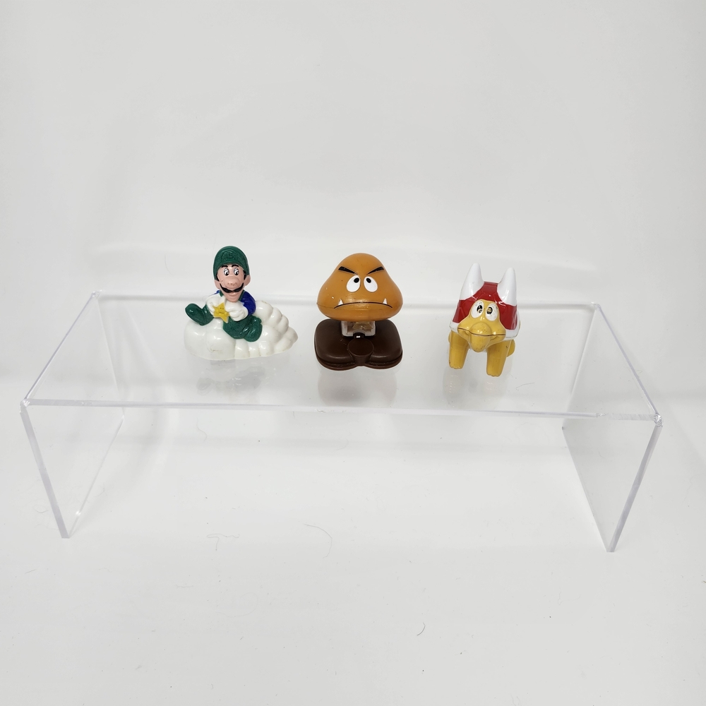 Vintage 1989 Official Nitendo Mario Set Of 3 Figures